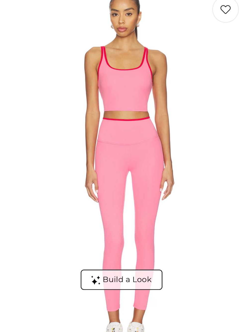 Splits59 Pink Tank and leggings set!